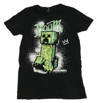 Černé tričko - Minecraft Name it