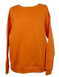 Dámská oranžová mikina Shein 