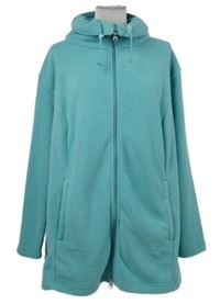 Dámská světlemodrá fleecová propínací mikina 