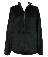 Dámská černá sametová mikina Beloved 