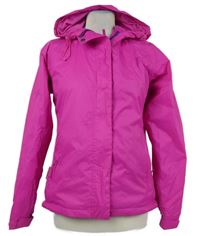 Dámská fuchsiová šusťáková outdoorová bunda s kapucí Mountain Warehouse