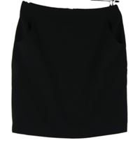 Dámská černá pouzdrová sukně H&M