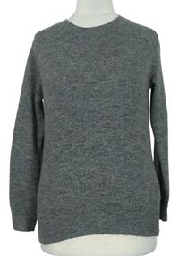 Dámský šedý svetr H&M