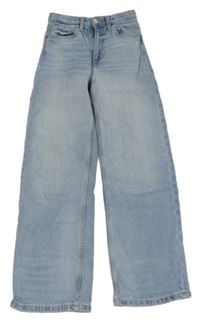 Světlemodré široké rifle H&M