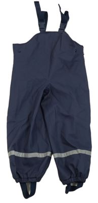 Tmavomodré nepromokavé podšité lacláče s proužkem TCM