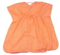 Neonově růžová krajková plážová tunika Primark