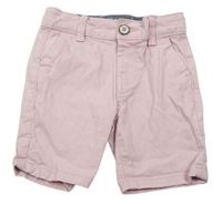 Světlerůžové riflové kraťasy Denim Co. 