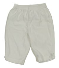 Bílé sametové tepláky C&A