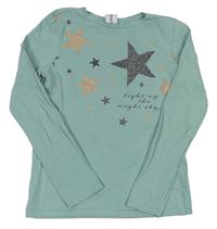 Zelené triko s hvězdami Page
