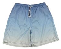 Modro-bílé plážové kraťasy Matalan