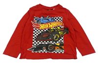 Červené triko Hot Wheels 