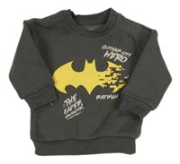 Šedá mikina s Batmanem 