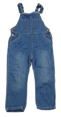 Modré laclové rifle Zara