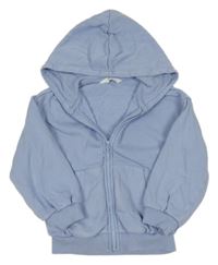 Světlemodrá propínací mikina s kapucí M&S