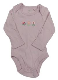Světlerůžové body s kytičkami Lily & Dan