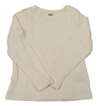 Smetanové triko H&M