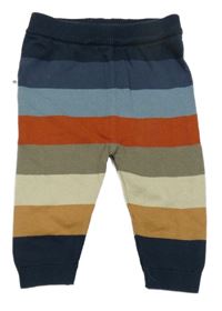 Pruhované pletené kalhoty F&F