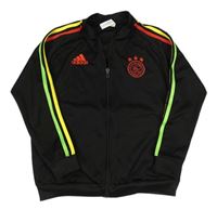 Černá fotbalová propínací mikina - Ajax Amsterdam Adidas