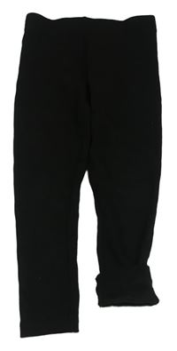 Černé zateplené legíny Primark
