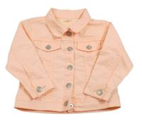 Neonově oranžová plátěná bunda Zeeman