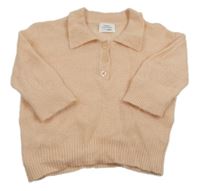 Růžový polo svetr About You