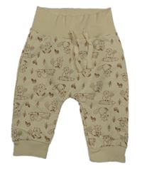 Béžové tepláky s bobry Ergee