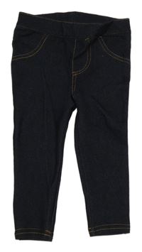 Tmavomodré tregíny rifllového vzhledu