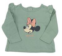 Zelené triko s Minnie Disney
