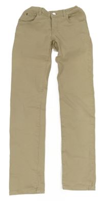 Béžové skinny rifle ZARA