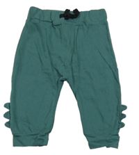 Tmavozelené lehké tepláky s ostny George