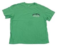 Zelené tričko s nápisem Jack & Jones