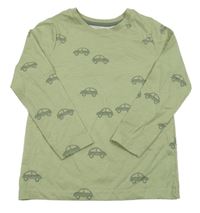 Zelené triko s auty George