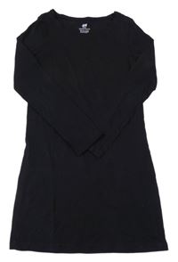 Černé elastické šaty H&M