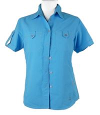 Dámská blankytně modrá halenka Loffler 