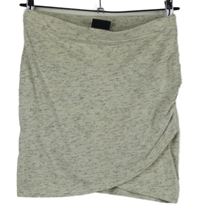 Dámská smetanovo-šedá melírovaná sukně Vila 