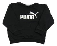 Černá mikina s logem Puma