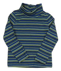 Modro-černo-žlutý pruhovaný rolák Lupilu