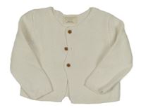 Bílý propínací svetr Primark