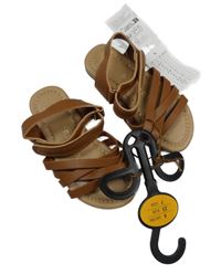 Nové - Hnědé sandále Primark vel. 23