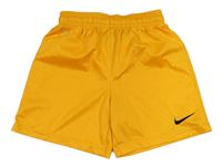 Oranžové sportovní kraťasy s logem Nike 