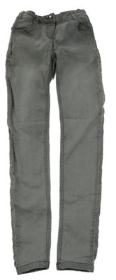 Šedé skinny rifle GEMO