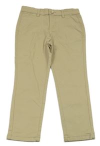Béžové plátěné chino kalhoty Denim Co.