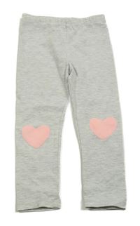 Šedé legíny se srdíčky Lc waikiki
