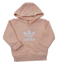 Lososová mikina s kapucí Adidas