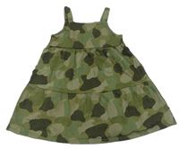 Khaki-béžové army teplákové šaty George 