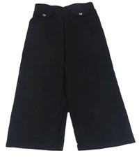 Černé culottes kalhoty Dopodopo