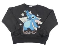 Tmavošedá mikina se Stitchem Disney 