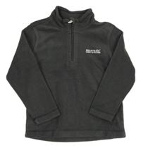 Šedá funkční fleecová mikina s logem zn. Regatta