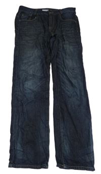 Tmavomodré straight rifle C&A