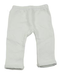 Bílé vzorované tepláky Dunnes